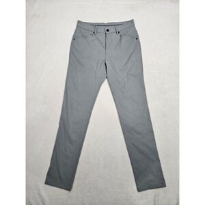 Myles‎ Apparel Tour Pants Men's 30x31 Grey Stretch Grip Wicking Performance Golf